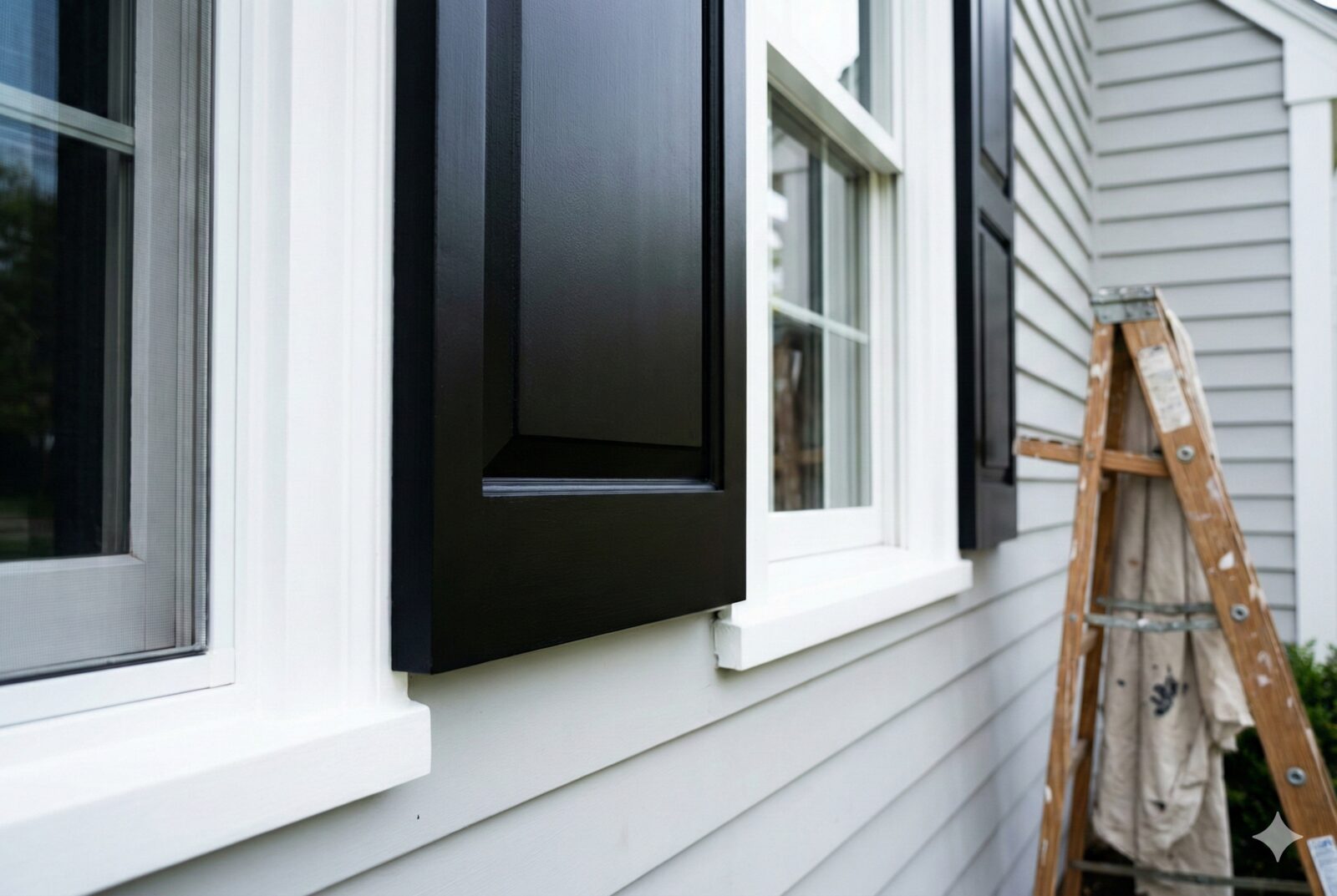 Trim and shutters painting in Madison, CT