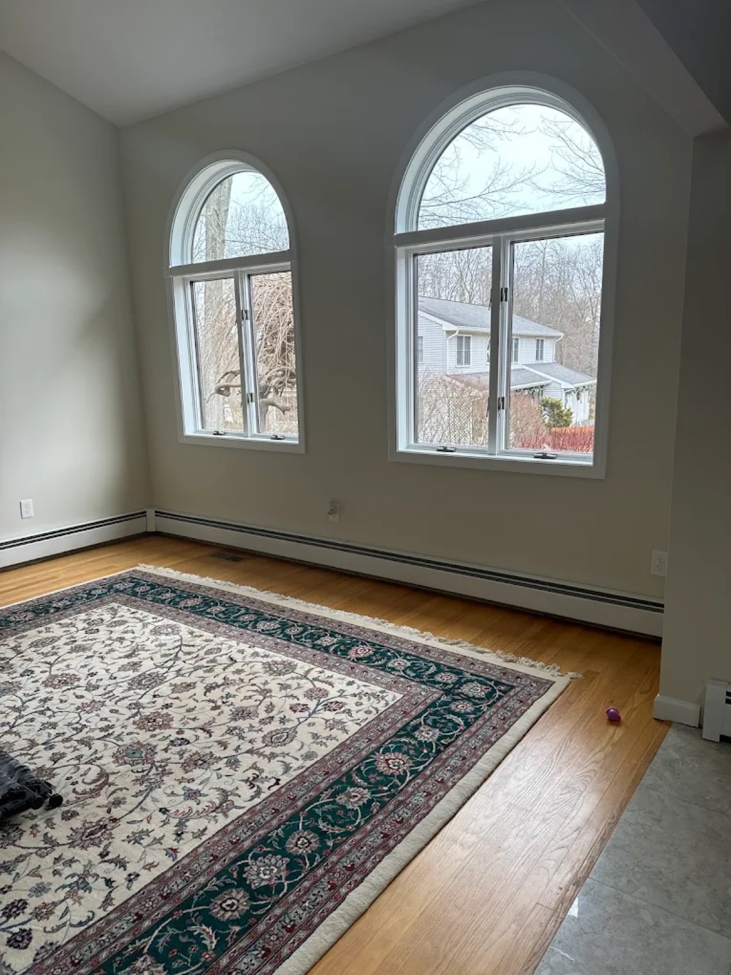 Arched windows vaulted ceiling painting near Avon, CT