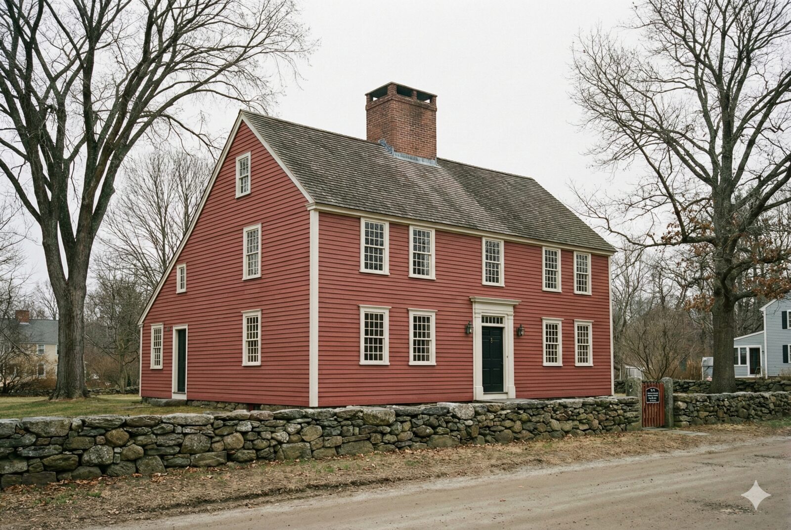 Historic home exterior painting in Madison, CT