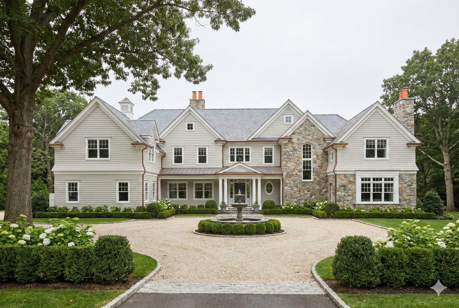 Luxury home exterior painting in Greenwich CT